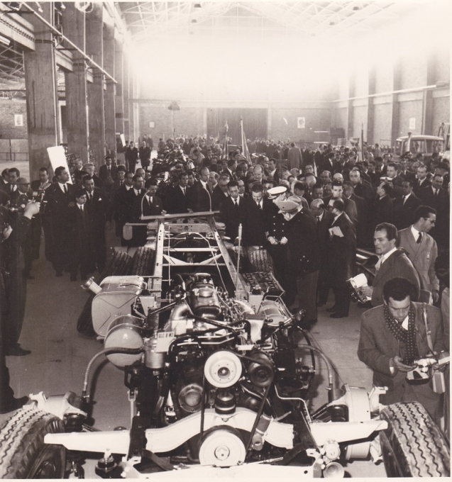 Inaugurao da fbrica em 1964